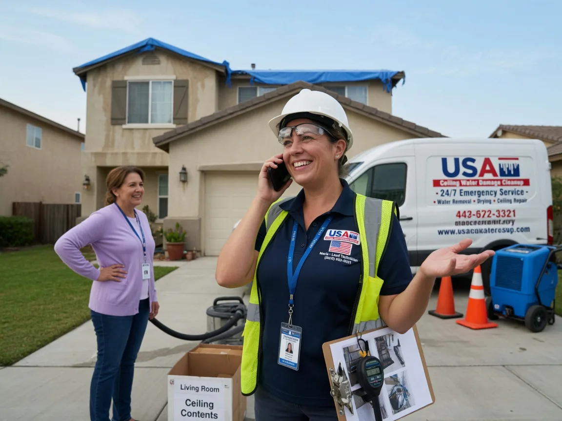 Ceiling Water Damage Restoration Athens, IL FAQs